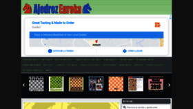 What Ajedrezeureka.com website looked like in 2021 (3 years ago)