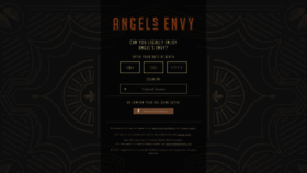 What Angelsenvy.com website looked like in 2021 (3 years ago)