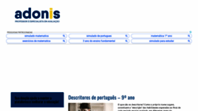 What Adonisdutra.com.br website looked like in 2021 (3 years ago)