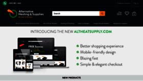 What Altheatsupply.com website looked like in 2021 (3 years ago)