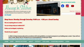 What Alwaysinstitches1.com website looked like in 2021 (3 years ago)