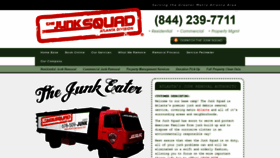 What Atlantajunksquad.com website looked like in 2021 (3 years ago)