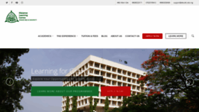 What Abudlc.edu.ng website looked like in 2021 (3 years ago)