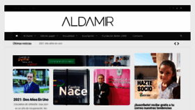 What Aldamir.com website looked like in 2021 (3 years ago)