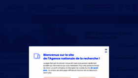 What Anr.fr website looked like in 2021 (3 years ago)