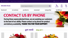 What Affordablefloraltx.com website looked like in 2021 (3 years ago)