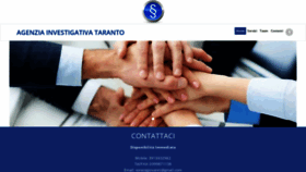 What Agenziainvestigativataranto.it website looked like in 2021 (3 years ago)