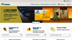 What Apps2.correios.com.br website looked like in 2021 (3 years ago)