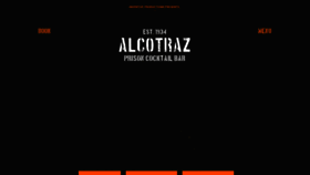 What Alcotraz.co.uk website looked like in 2021 (3 years ago)