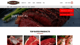 What Allnaturalmeats.ca website looked like in 2021 (3 years ago)