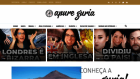 What Apureguria.com website looked like in 2021 (3 years ago)