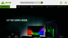 What Atlasgaming.ma website looked like in 2021 (3 years ago)