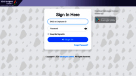 What Auth.vakrangee.in website looked like in 2021 (3 years ago)