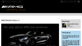 What Amg-owners-club.de website looked like in 2021 (3 years ago)