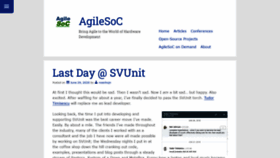 What Agilesoc.com website looked like in 2021 (3 years ago)