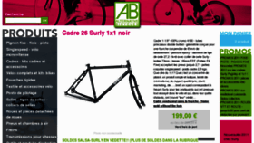 What Alternativebicycles.fr website looked like in 2011 (13 years ago)