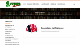 What Alumnos.cobachbcs.edu.mx website looked like in 2021 (3 years ago)