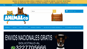 What Animalco.com.co website looked like in 2021 (3 years ago)