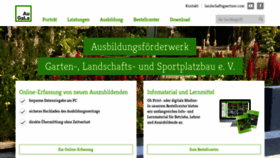 What Augala.de website looked like in 2021 (3 years ago)