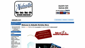 What Alabadle.com website looked like in 2021 (3 years ago)