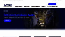 What Acsengineering.com website looked like in 2021 (4 years ago)