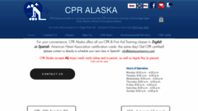 What Alaskacprtraining.com website looked like in 2021 (3 years ago)