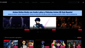 What Animeonline.ninja website looked like in 2021 (3 years ago)