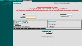 What Azm.siemens.at website looked like in 2021 (3 years ago)
