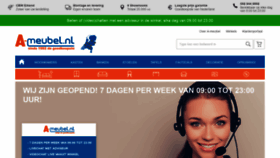 What A-meubel.nl website looked like in 2021 (5 years ago)