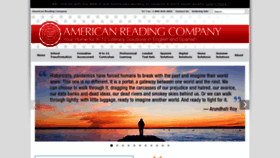 What Americanreading.com website looked like in 2021 (3 years ago)