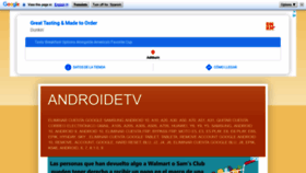 What Androidetvcelltv.com website looked like in 2021 (3 years ago)