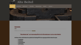 What Altebeitel.de website looked like in 2021 (3 years ago)