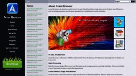 What Avantbrowser.com website looked like in 2021 (3 years ago)