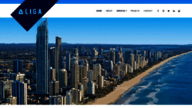 What Aliga.com.au website looked like in 2021 (3 years ago)
