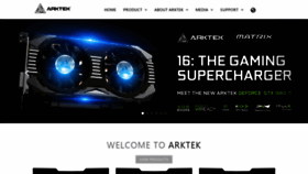 What Arktekco.com website looked like in 2021 (3 years ago)