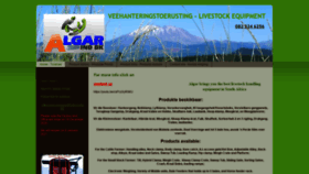 What Algar.co.za website looked like in 2021 (3 years ago)