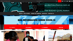 What Alertaurbana.com.ar website looked like in 2021 (3 years ago)