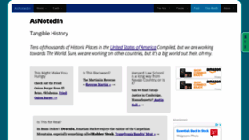What Asnotedin.com website looked like in 2021 (3 years ago)