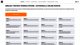 What Autoshkolla-ks.com website looked like in 2021 (3 years ago)