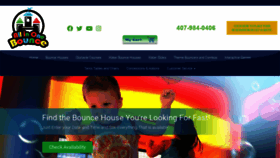 What Allin1bounce.com website looked like in 2021 (3 years ago)