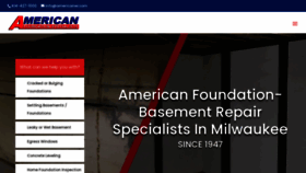 What Americanwi.com website looked like in 2021 (3 years ago)