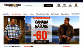 What Atlasformen.fr website looked like in 2021 (4 years ago)