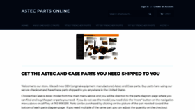 What Astecpartsonline.com website looked like in 2021 (3 years ago)
