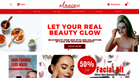 What Alnacare.co.in website looked like in 2021 (3 years ago)