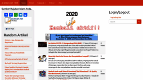 What Al-ahkam.net website looked like in 2021 (3 years ago)