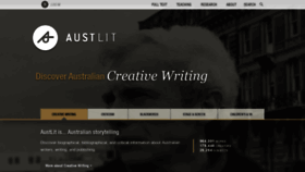 What Austlit.edu.au website looked like in 2021 (3 years ago)