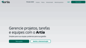 What Artia.com website looked like in 2021 (3 years ago)