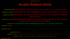 What Arcademodbios.com website looked like in 2021 (3 years ago)