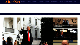 What Alternet.org website looked like in 2021 (3 years ago)