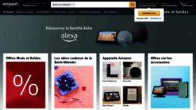 What Amazon.fr website looked like in 2021 (3 years ago)